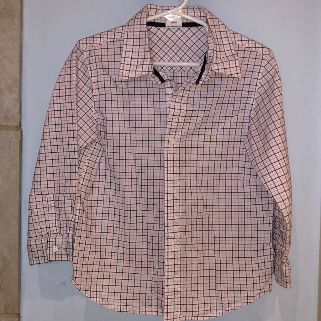 Egg Button Down, Size 5.
